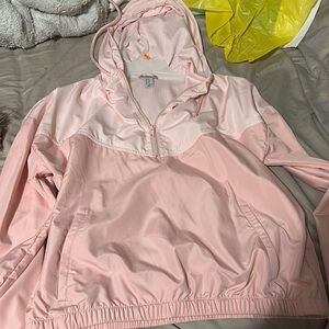 Wind breaker coral pink Forever 21